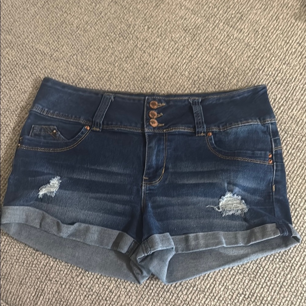 Denim Blue Women's Shorts